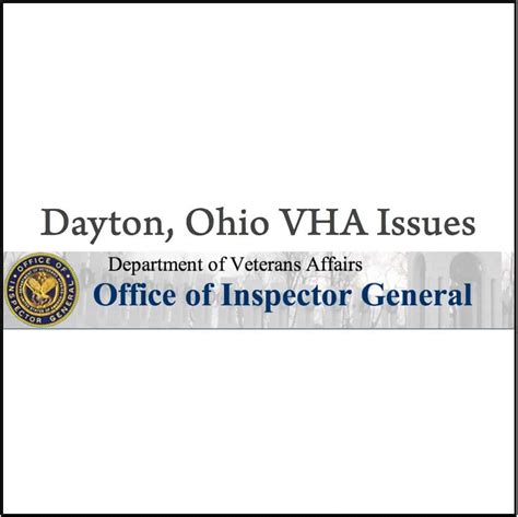 VA OIG Confirms Reports on Problems at Dayton VHA, Does Nothing