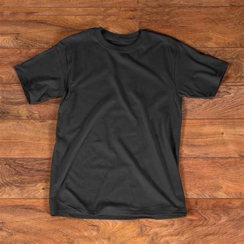 T shirt black Mockup Template for Free Download on Pngtree