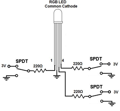 How to Build a Common Cathode RGB LED circuit