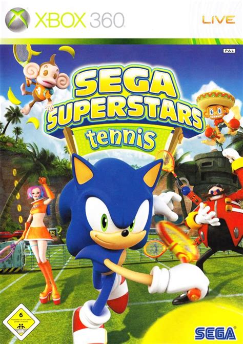 SEGA Superstars Tennis (2008) Xbox 360 box cover art - MobyGames