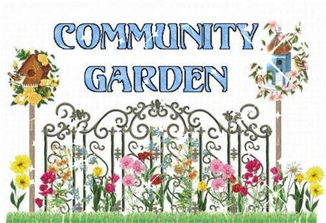 clip art community garden - Clip Art Library
