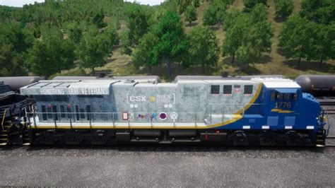 CSX ES44AH #1776 for HSC - Train Sim Community