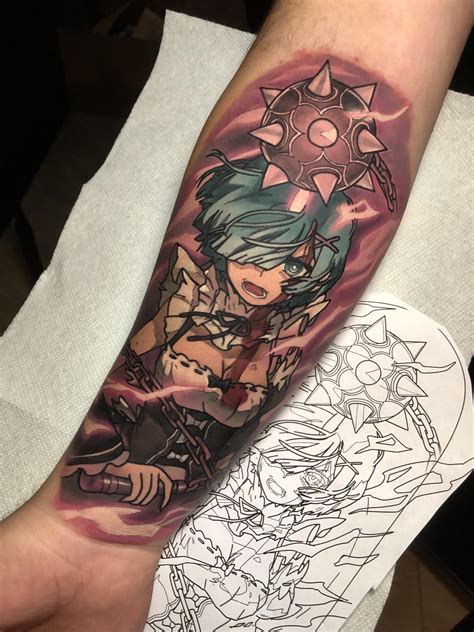 REM! IG: mikendazzoart | Anime tattoos, Hand tattoos for guys, Geek tattoo