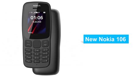 HMD Global announced new Nokia 106 with affordable price and long ...