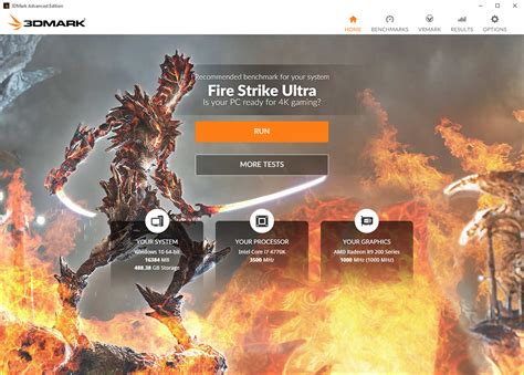 3DMark adds VRMark preview and new UI for Windows version