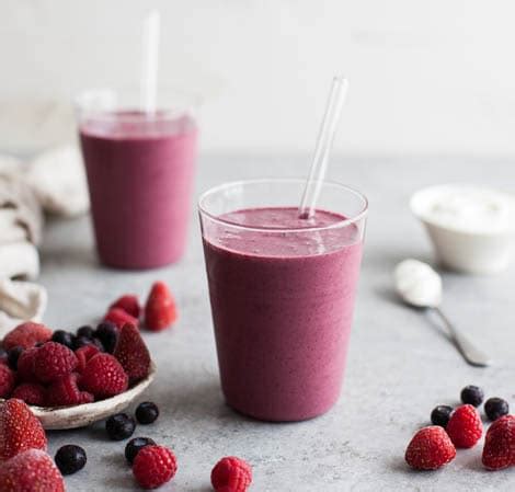 Triple Berry Smoothie Recipe | Vitamix