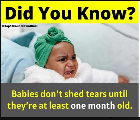 Do babies get tears when they cry? - THIP Media