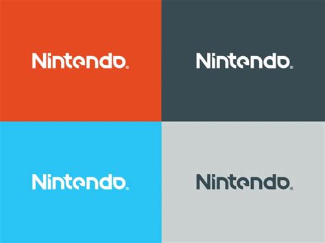 Nintendo Logo Re Design Nintendo Logo Nintendo Design