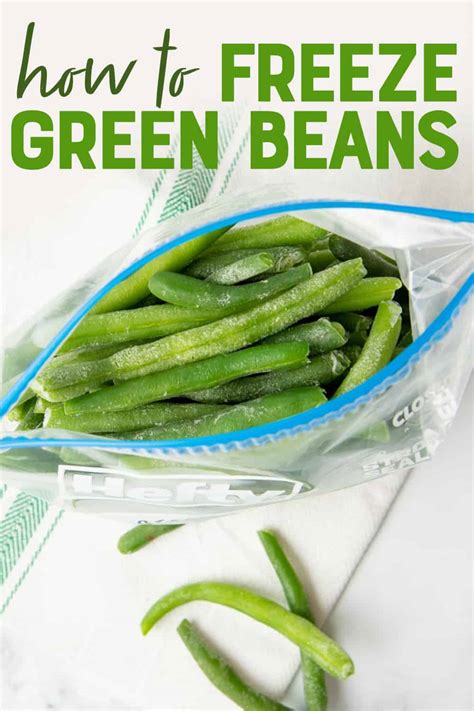 How to Freeze Green Beans and How to Use Them | Wholefully