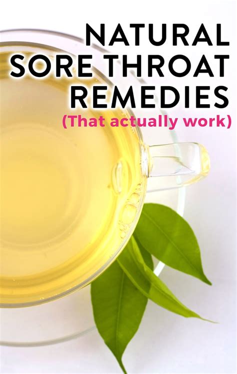 5 Natural Sore Throat Remedies That Actually Work | The Bewitchin' Kitchen