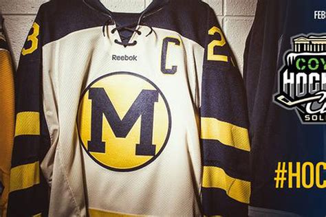 Michigan unveils Hockey City Classic Jerseys - SB Nation College Hockey