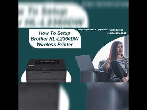 How to do Brother HL L2340dw Wireless Setup.? - YouTube