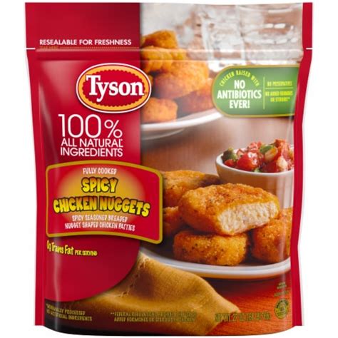 Tyson Fully Cooked Spicy Chicken Nuggets, 27 oz - Kroger