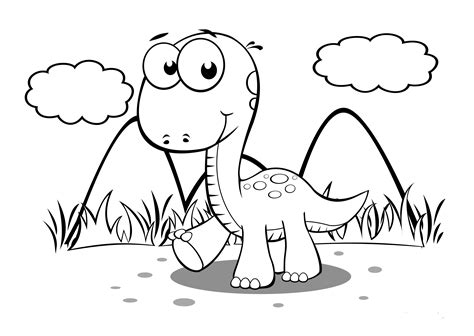 Free Printable Dinosaur Coloring Pages