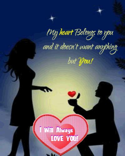 My Heart Belongs To You Forever! Free I Love You eCards, Greeting Cards ...