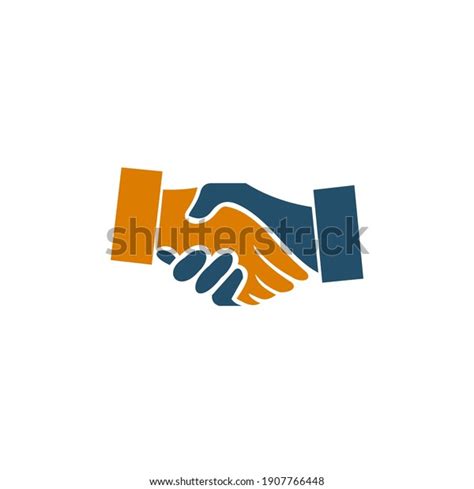 Hand Shake Logo Design Inspiration Stock Vector (Royalty Free) 1907766448