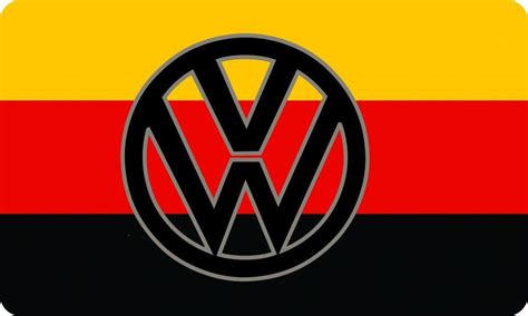 Red Volkswagen Logo - LogoDix