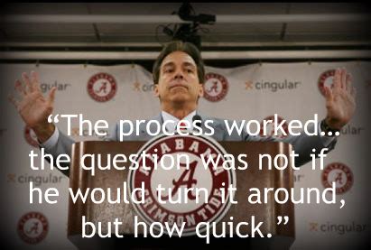 Nick Saban, Jimbo Fisher and The Process That Binds Them - ChantRant.com