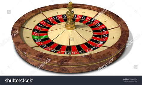 Regular Wood Roulette Wheel Red Black Stock Illustration 134445926 ...