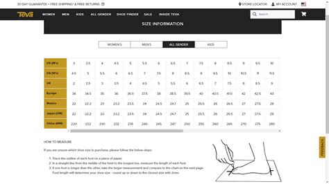 Do Tevas Run Big Or Small? 2023 Sandals & Shoe Sizing Guide