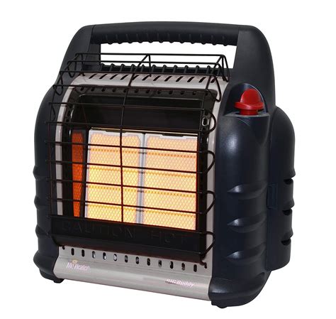 Mr. Heater MH18B 18000 BTU Hunting Big Buddy Portable Propane Gas Heater, Grey - Walmart.com