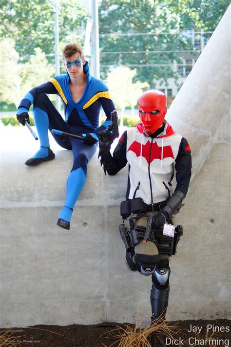 Red Hood and Disco Nightwing by JayPines on DeviantArt