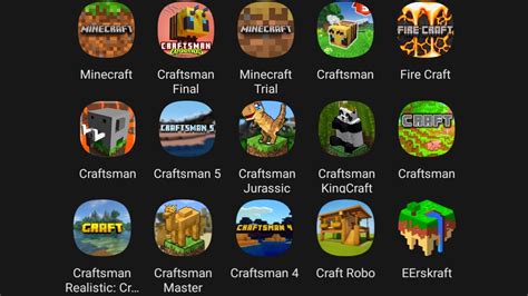 Minecraft PE, Craftsman 5, Crafting and Building, Eerskraft,Craftsman Realistic, Kawaii Craft ...