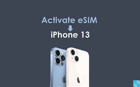 How to activate eSIM on iPhone 13? - Gizmochina