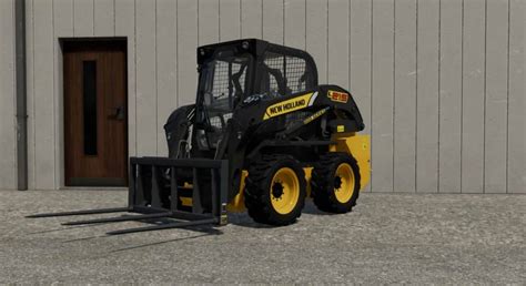 FS22 NEW HOLLAND L215 SKIDSTEER v1.0.0.1 - FS 22 Forklifts / Excavators ...