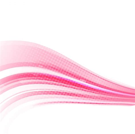 Free Vector | Pink wave background