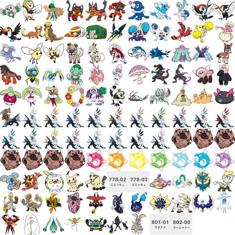 All Alola Pokemon Artwork Original by WesleyFG on DeviantArt