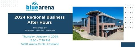 REGIONAL BUSINESS AFTER HOURS WITH BLUE ARENA, Blue FCU Arena, Loveland ...