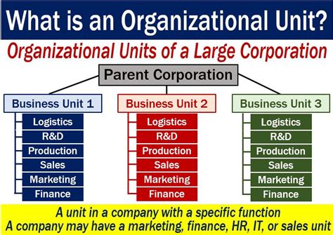 Organizational unit - definition and meaning - Market Business News