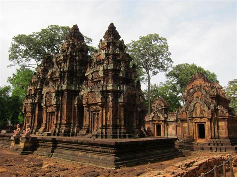 Banteay Srei, Angkor, Cambodia, Courtyard