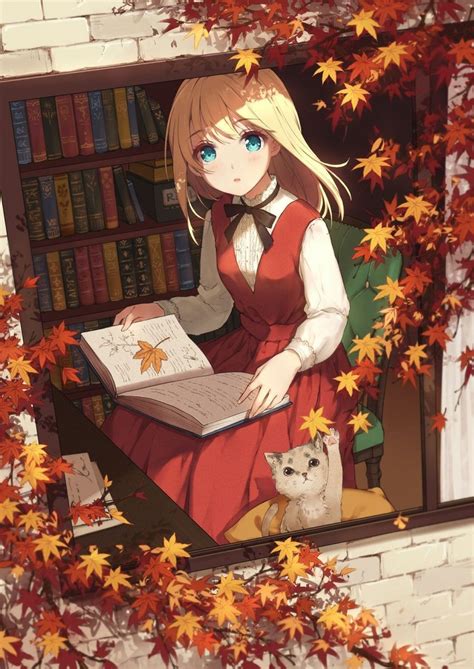 Cute Anime Girls Autumn Wallpapers - Wallpaper Cave