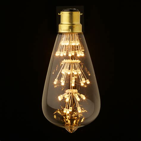 3 Watt Vintage LED Teardrop bulb