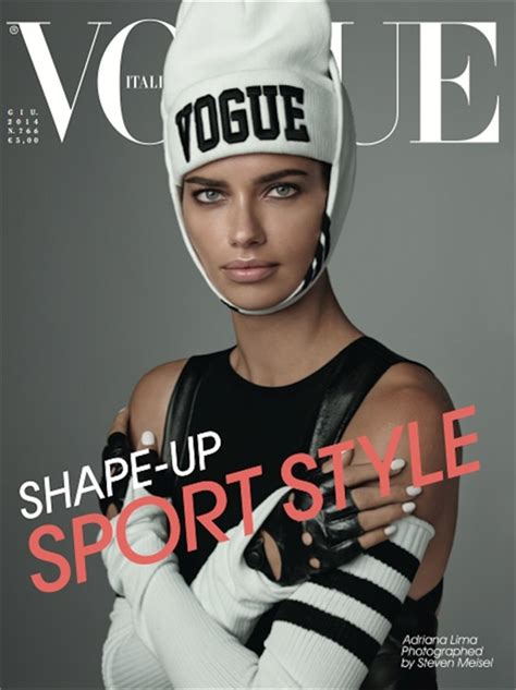 Adriana Lima Lands First EVER Vogue Italia Cover for June – Fashion Gone Rogue