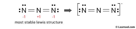 N3- Lewis structure - Learnool