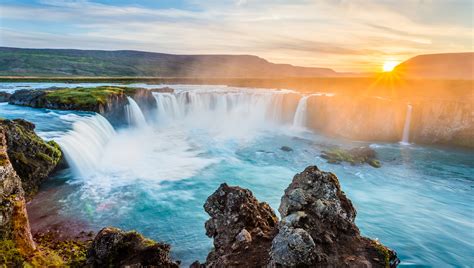 Godafoss Sunset Jigsaw Puzzle