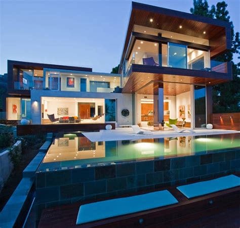 Hollywood Hills Contemporary Home – Sunset Plaza Villa | Modern House ...