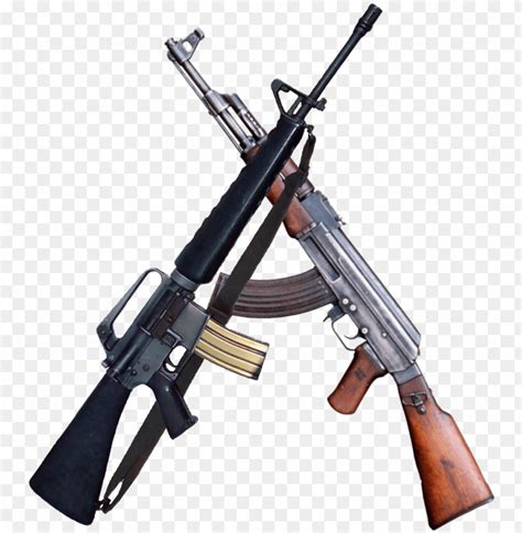 Free download | HD PNG chinese assault rifle png ak 47 y m16 PNG transparent with Clear ...