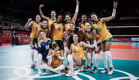 Brazil finished unbeaten in the group stage of the women’s volleyball ...