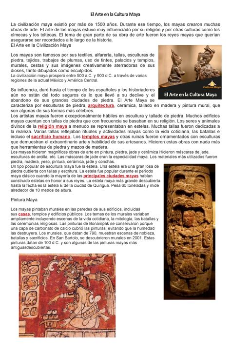 El Arte en la Cultura Maya Tercero 2022 - El Arte en la Cultura Maya La civilización maya ...