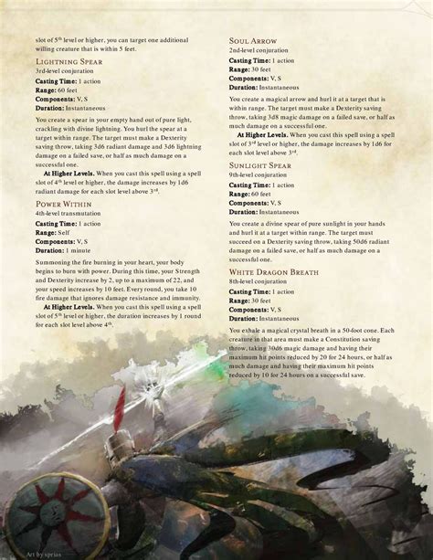 Dark Souls Spells by Braggadouchio Dungeons And Dragons Rules, Dungeons And Dragons Classes, Dnd ...