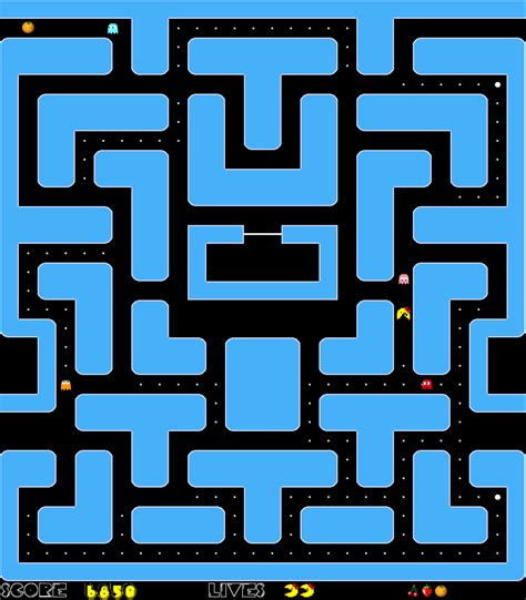 Pacman Classic by Xogre at BYOND Games