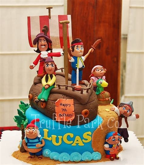 Jake And The Neverland Pirates Cake - CakeCentral.com