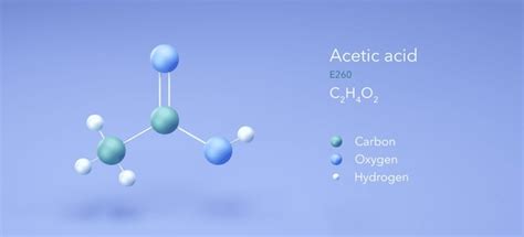 685 Acetic Acid Molecule Images, Stock Photos, 3D objects, & Vectors ...