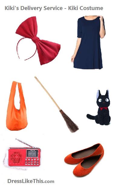 Kiki's Delivery Service - Kiki Costume - Dress Like That