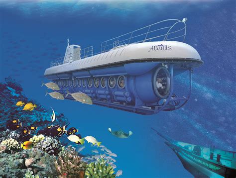 Atlantis Submarine Maui Hawaii Sat at the bottom of the Pacific Ocean...crystal clear water ...