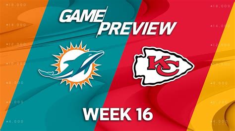 Miami Dolphins vs. Kansas City Chiefs | NFL Week 16 Game Preview | NFL Playbook - YouTube